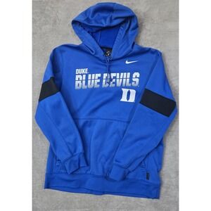 Nike Blue Duke Blue Devils  NCAA Pullover Hoodie Sweatshirt Men's XL On Field